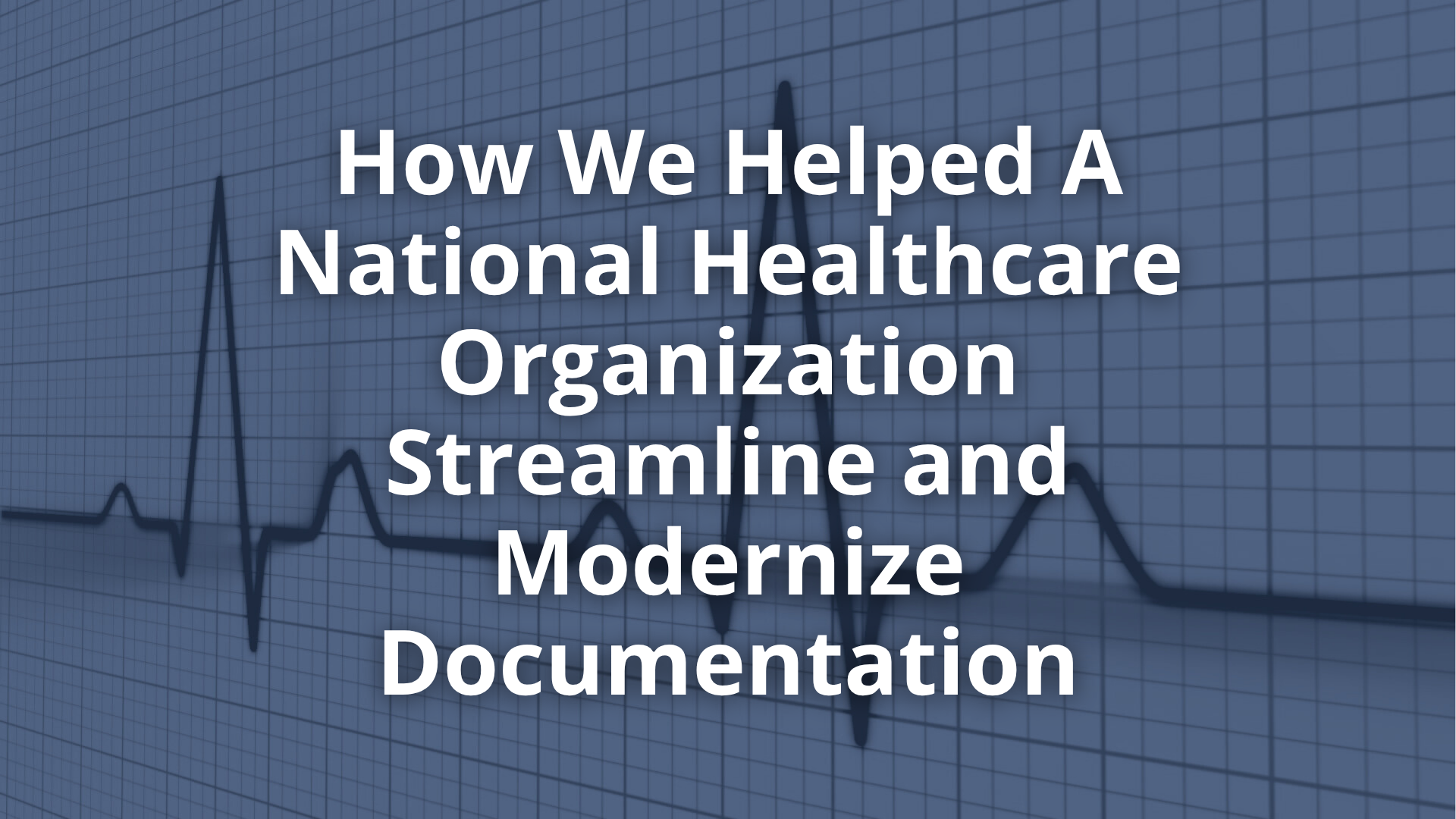 Healthcare Documentation Framework